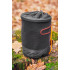 Set camping (vas gatit camping cu manere si protectie de neopren + arzator + bol, si sac de transport) [15]