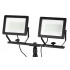 Reflector/lampa dubla 2x100W SMD LED 2 x 8500lm pe trepied 1.8m [2]