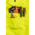 Pantaloni lucru vizibilitate marita, pentru iarna, galben, S [5]