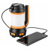 Lampa de camping reincarcabila prin USB, 3.7V Li-Ion, 800lm, 3in1 CREE T6 + SMD,  LED, functie de powerbank [6]