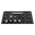 Cap freza, carburas, prindere 8 mm, 12 buc -set [4]