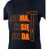 Tricou imprimat, MA SIE DA , marimea XXXL, negru [3]