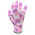 Manusi de gradina, poliester, model floral, masura 7 [3]