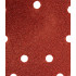 Hartie de slefuit cu suport Velcro delta 140 x 140 x 80 mm, K60, 5 buc, cu gauri [5]
