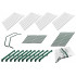 Sera 69 x 49 x 160 cm, folie PVC, constructie metalica [6]