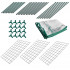 Sera 46 x 24 x 80 cm, folie PVC, constructie metalica [7]