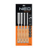 Dalti 6, 12, 18, 24, set 4 buc, maner bicomponent, cutie [18]