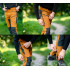 Pantaloni de lucru OUTDOOR, stretch in 4 directii, gri mustar, marimea L [6]