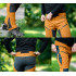 Pantaloni de lucru OUTDOOR, stretch in 4 directii, gri mustar, marimea L [7]