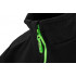 Jacheta de lucru fleece, PREMIUM, negru, intarituri Cordura, marimea XXL [3]