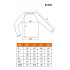 Bluza maneca lunga  COMFORT, gri si negru, marimea M [10]