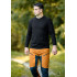 Tricou cu maneca lunga, negru, marimea L [3]
