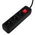 Prelungitor 1.5m, 3x1.5mm2, 3G, negru, ON/OFF [3]