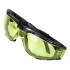 Ochelari de protectie cu insertie de spuma, lentile galbene, clasa rezistenta FT [3]