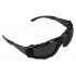 Ochelari de protectie cu insertie de spuma, lentile fumurii, clasa rezistenta FT [2]