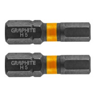 Bit de impact HEX5 x 25mm - set 2 buc Bit de impact HEX5 x 25mm - set 2 buc