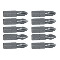 Biti/varfuri Phillips PH2 x 25 mm, 10 buc -set
