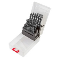 Burghie HSS-G, 1mm-13mm - set 25 buc