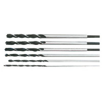 Burghie lemn, 6-14 x 300 mm, 6 buc -set