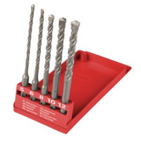 Burghie pt beton, SDS+, 5-12 x 160 mm, 5 buc -set