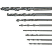 Burghie pt metal, HSS, 3.0-10.0 mm, 8 buc -set
