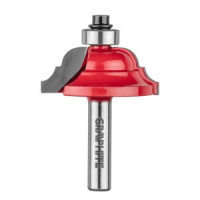 Burghiu freza pentru rotunjire decorativa, HM, 39.3x15.9mm, tija 8mm