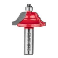 Burghiu freza pentru rotunjire decorativa, HM, 41.3x18.3mm, tija 12mm