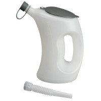 Cana gradata cu capac FLA-PE, 2L, transparenta Cana gradata cu capac FLA-PE, 2L, transparenta