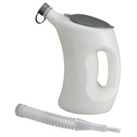 Cana gradata cu capac FLA-PE, 3L, transparenta