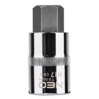 Cap Tubulara 1/2'' cu antrenor hexagonal, H17 x 55 mm Cap Tubulara 1/2'' cu antrenor hexagonal, H17 x 55 mm