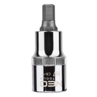 Cap Tubulara 1/2'' cu antrenor hexagonal, H7 x 55 mm