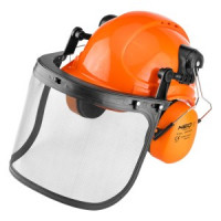 Casca de protectie pentru utilizatorii de drujba, 3 in 1