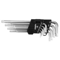 Chei CrV tip TS10-50,in 5 puncte, set 9 buc Chei CrV tip TS10-50,in 5 puncte, set 9 buc