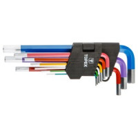 Chei hexagonale 1.5 - 10 mm, 9 buc set