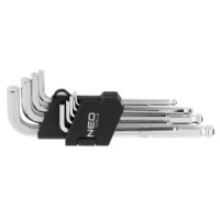 Chei hexagonale T1.5 - T10, 9 bucati set Chei hexagonale T1.5 - T10, 9 bucati set