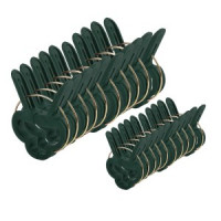 Cleme de fixare a plantelor set de 20 de bucati - 10 mici si 10 mari Cleme de fixare a plantelor set de 20 de bucati - 10 mici si 10 mari
