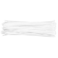 Coliere plastic 4.8 x 370 mm, 75 buc, alb Coliere plastic 4.8 x 370 mm, 75 buc, alb