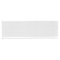 Coliere plastic EXTREME 3,6 × 150 mm, alb, 100 buc.