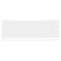 Coliere plastic EXTREME 4,8 × 200 mm, alb, 100 buc.