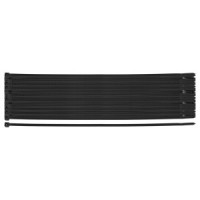 Coliere plastic EXTREME 4,8 × 450 mm, negru, 50 buc.