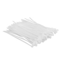 Coliere plastic transparente, 2.5 x 100 mm, 100 buc -set Coliere plastic transparente, 2.5 x 100 mm, 100 buc -set