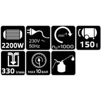 Compresor ulei 150l, 230V Compresor ulei 150l, 230V