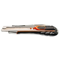Cutter lama retractabila 18 mm, taiere rapida si sistem blocare a lamei