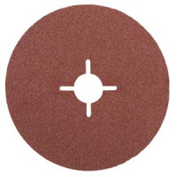 Disc abraziv din fibra 125mm, K120 - set 3 buc