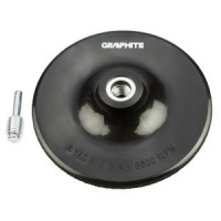 Disc adeziv de cauciuc 150mm x M14 + tija