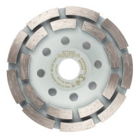 Disc de slefuire diamantat , 2 segmente, 125 x 22.2 mm, taiere uscata Disc de slefuire diamantat , 2 segmente, 125 x 22.2 mm, taiere uscata