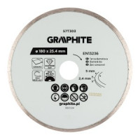 Disc de taiere diamantat, 180 x 25,4 mm, taiere umeda