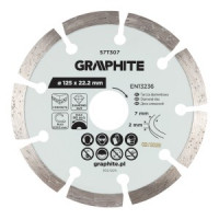 Disc de taiere diamantat, segmentat, 125 x 22,2 mm, taiere uscata Disc de taiere diamantat, segmentat, 125 x 22,2 mm, taiere uscata