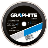 Disc diamantat 200x25.4mm, continuu Disc diamantat 200x25.4mm, continuu