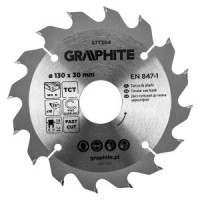 Disc fierastrau circular cu varfuri HM 130 x 30mm, 16 dinti Disc fierastrau circular cu varfuri HM 130 x 30mm, 16 dinti